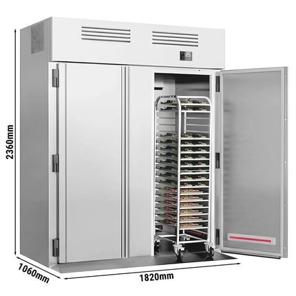 GGM Gastro Roll-In Chiller PREMIUM - GN 1/1 - 2700L - with 2 doors - for GN 2/1 trolley