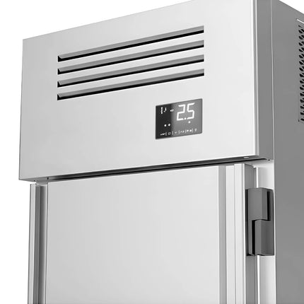 GGM Gastro Roll-In Chiller Stainless steel PREMIUM - GN 2/1|EN 600x400mm - 1300L - with 1 door - for GN 1/1 trolley