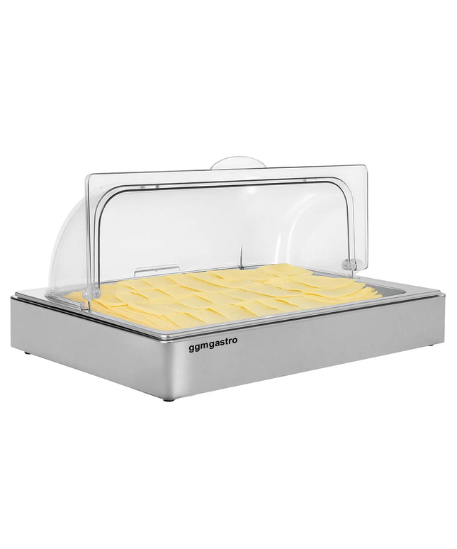 GGM Gastro Roll-top Cover - GN 1/1 - 540x335mm - Height: 255mm - incl. GN 1/1 container & 2 ice packs