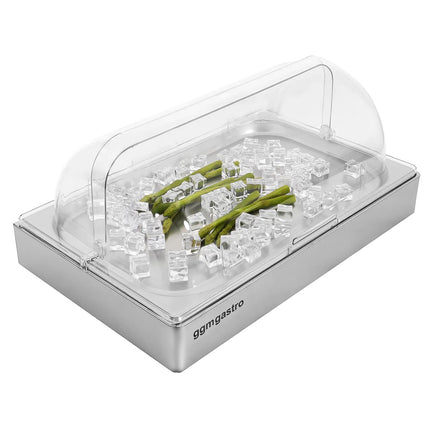 GGM Gastro Roll-top Cover - GN 1/1 - 540x335mm - Height: 255mm - incl. GN 1/1 container & 2 ice packs
