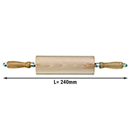 GGM Gastro Rolling Pin - 95x240mm - Solid Wood