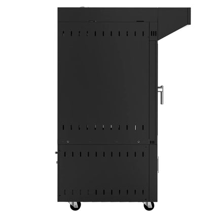 GGM Gastro Rotary Commercial Bakery Convection Oven with Steam Injection - Touchscreen Controls - 1 Baking Chambers - 10x 600x400mm (EN 60x40) - Black - with Hood & with Prover Cabinet