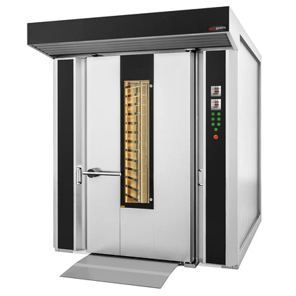 GGM Gastro Rotary Electric Commercial Bakery Convection Oven - Digital Controls - with Steam Injection - without Trolley