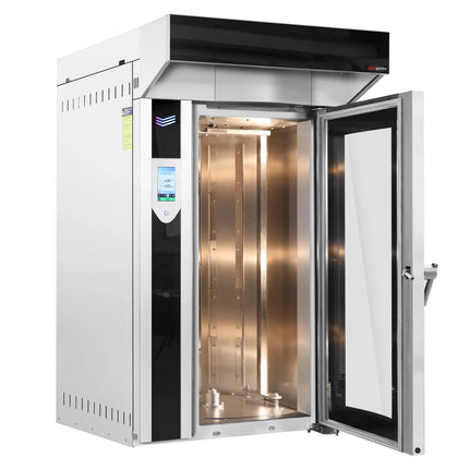 GGM Gastro Rotary Electric Commercial Bakery Convection Oven with Steam Injection - Touchscreen Controls - 12-15x 600x400mm (EN 60x40)