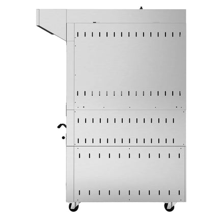 GGM Gastro Rotary Electric Commercial Bakery Convection Oven with Steam Injection - Touchscreen Controls - Bakery Convection Oven - 6x 600x400mm (EN 60x40) - with Pizza Oven, Hood & Prover Cabinet