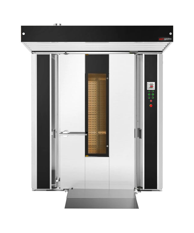 GGM Gastro Rotary Gas Commercial Bakery Convection Oven with Steam Injection - Digital Controls - without Trolley