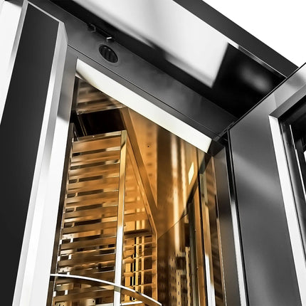 GGM Gastro Rotary Gas Commercial Bakery Convection Oven with Steam Injection - Digital Controls - without Trolley