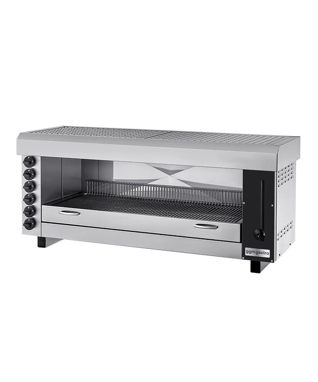 GGM Gastro Salamander Grill PRO - Infrared - 19.5kW - 6 Gas Burners - Natural Gas