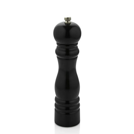 GGM Gastro Salt & Pepper Mills - Wood - Height: 200mm - Black