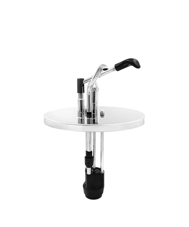 GGM Gastro Sauce Dispenser with Pump - adjustable dose - suitable for 8 litres containers - Stainless steel - 215x450mm - without container