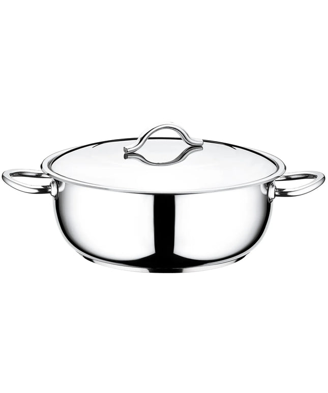 GGM Gastro Saucepan - Stainless Steel - 16L - Ø 400mm - Height: 160mm - incl. Lid