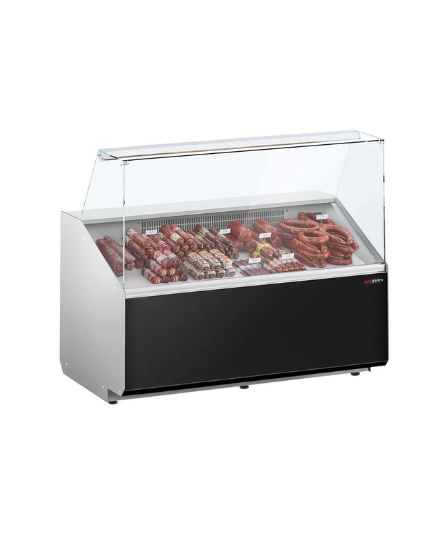 GGM Gastro Serve Over Counter - 1256mm - black front - capacity 262 litres