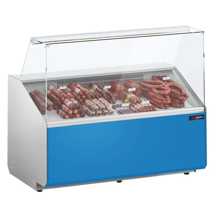 GGM Gastro Serve Over Counter - 1256mm - capacity 262 litres - front panel light blue