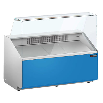 GGM Gastro Serve Over Counter - 1256mm - capacity 262 litres - front panel light blue