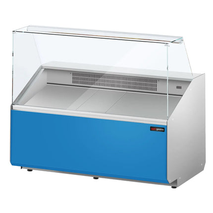 GGM Gastro Serve Over Counter - 1256mm - capacity 262 litres - front panel light blue
