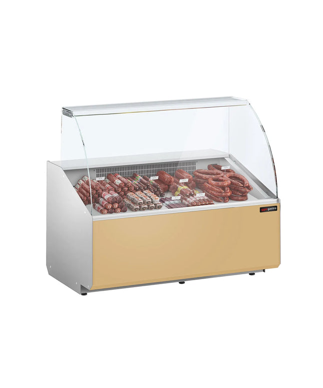 GGM Gastro Serve Over Counter - 1256mm - front panel beige - capacity 262 litres