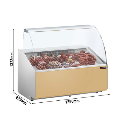 GGM Gastro Serve Over Counter - 1256mm - front panel beige - capacity 262 litres