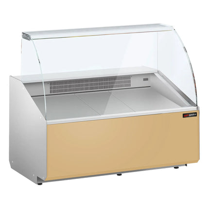 GGM Gastro Serve Over Counter - 1256mm - front panel beige - capacity 262 litres