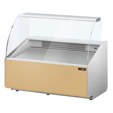 GGM Gastro Serve Over Counter - 1256mm - front panel beige - capacity 262 litres