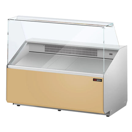 GGM Gastro Serve Over Counter - 1256mm - front panel beige - capacity 262 litres