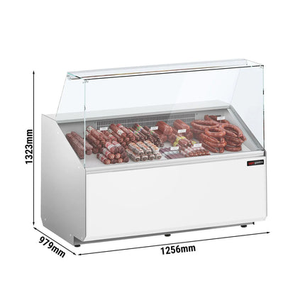 GGM Gastro Serve Over Counter - 1256mm - front panel white - capacity 262 litres
