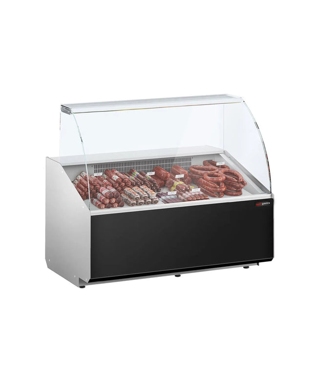 GGM Gastro Serve Over Counter - 1256x979mm - black front - capacity 262 litres