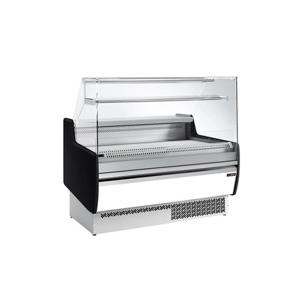 GGM Gastro Serve Over Counter - 1310mm - with 2 doors - 1 shelf - white front panel - capacity 144 litres