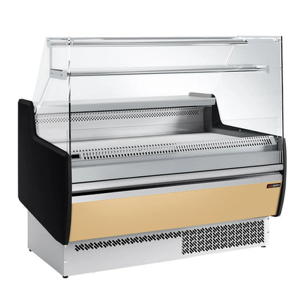 GGM Gastro Serve Over Counter - 1310mm - with 2 doors - front panel beige
