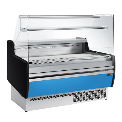 GGM Gastro Serve Over Counter - 1310mm - with 2 doors - front panel light blue