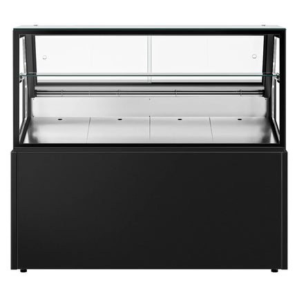 GGM Gastro Serve Over Counter - 1330x910mm - double glazing - black front - capacity 169 litres