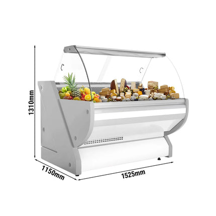 GGM Gastro Serve Over Counter - 1525x1150mm - granite worktop - capacity 300 litres - white front