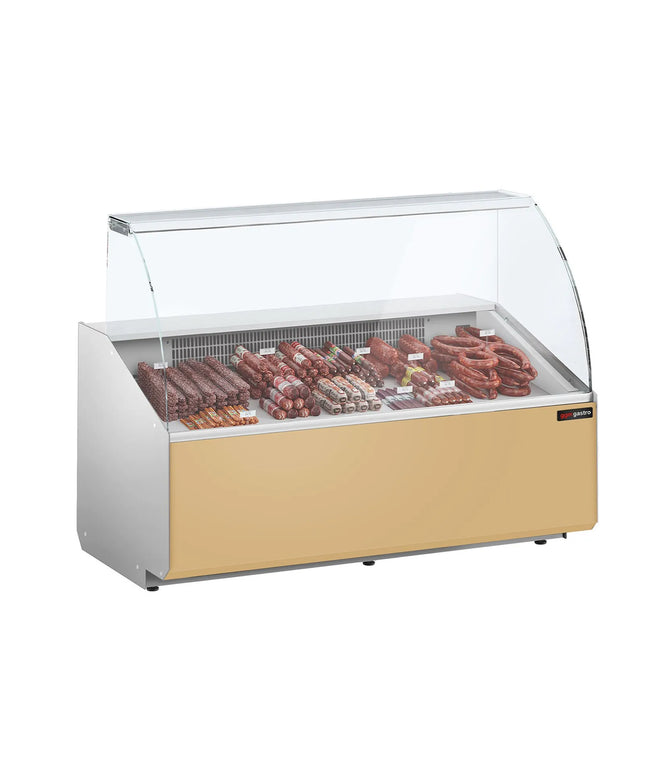 GGM Gastro Serve Over Counter - 1568mm - front panel beige - capacity 324 litres