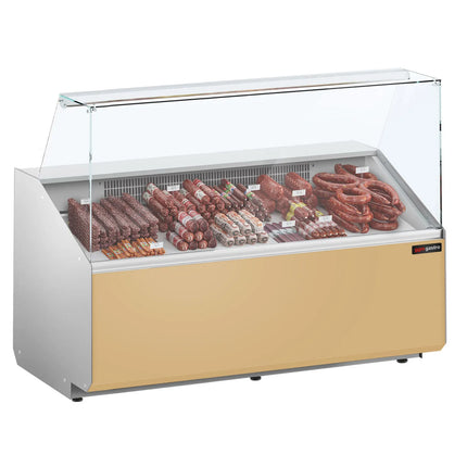 GGM Gastro Serve Over Counter - 1568mm - front panel beige - capacity 324 litres