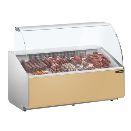 GGM Gastro Serve Over Counter - 1568mm - front panel beige - capacity 324 litres