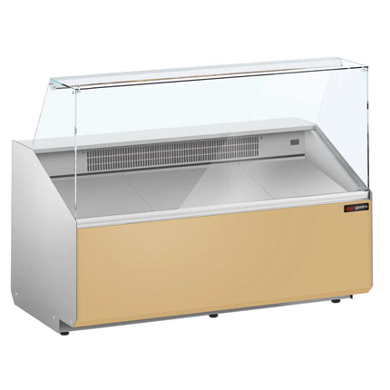 GGM Gastro Serve Over Counter - 1568mm - front panel beige - capacity 324 litres