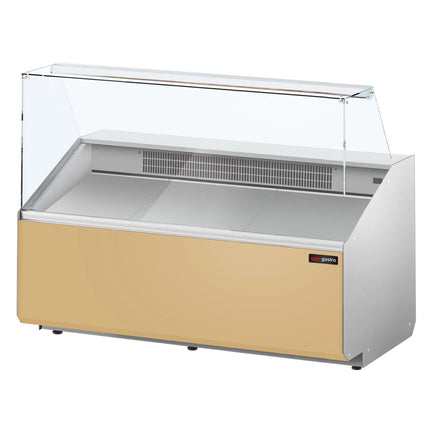 GGM Gastro Serve Over Counter - 1568mm - front panel beige - capacity 324 litres