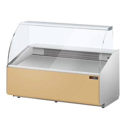 GGM Gastro Serve Over Counter - 1568mm - front panel beige - capacity 324 litres