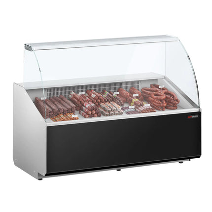 GGM Gastro Serve Over Counter - 1568mm - front panel black - capacity 324 litres