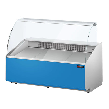 GGM Gastro Serve Over Counter - 1568mm - front panel light blue - capacity 324 litres