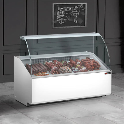 GGM Gastro Serve Over Counter - 1568x979mm - front panel white - capacity 324 litres