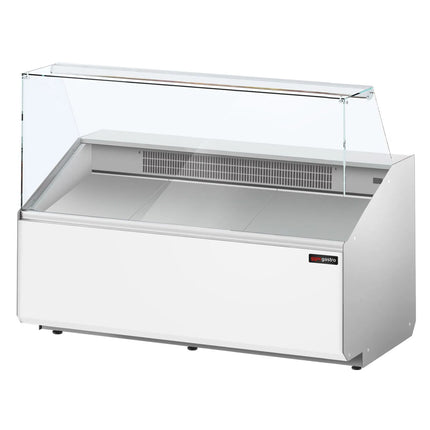 GGM Gastro Serve Over Counter - 1568x979mm - white front panel - capacity 324 litres