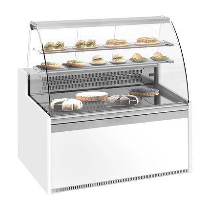 GGM Gastro Serve Over Counter - 1622mm - with 2 doors - with 2 shelves - capacity 271 litres
