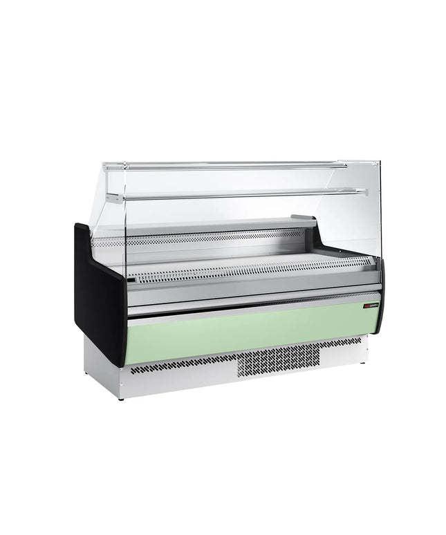 GGM Gastro Serve Over Counter - 1622x953mm - front panel light green - capacity 178 litres