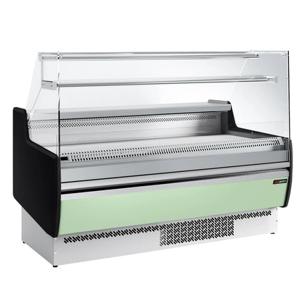GGM Gastro Serve Over Counter - 1622x953mm - front panel light green - capacity 178 litres