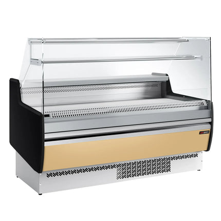 GGM Gastro Serve Over Counter - 1622x953mm - with 2 doors - front panel beige - capacity 178 litres