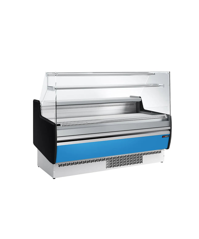 GGM Gastro Serve Over Counter - 1622x953mm - with 2 doors - front panel light blue - capacity 178 litres