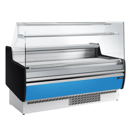 GGM Gastro Serve Over Counter - 1622x953mm - with 2 doors - front panel light blue - capacity 178 litres