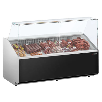 GGM Gastro Serve Over Counter - 1881mm - black front - capacity 387 litres