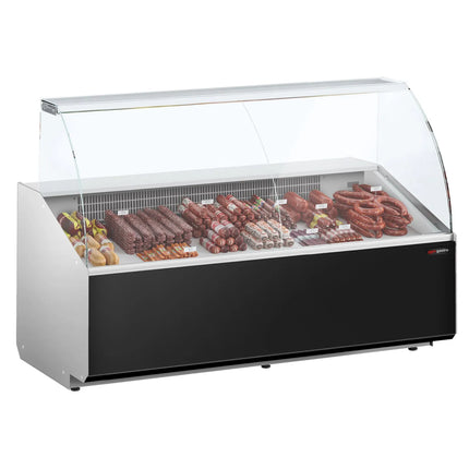 GGM Gastro Serve Over Counter - 1881mm - black front - capacity 387 litres