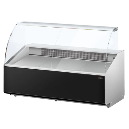 GGM Gastro Serve Over Counter - 1881mm - black front - capacity 387 litres